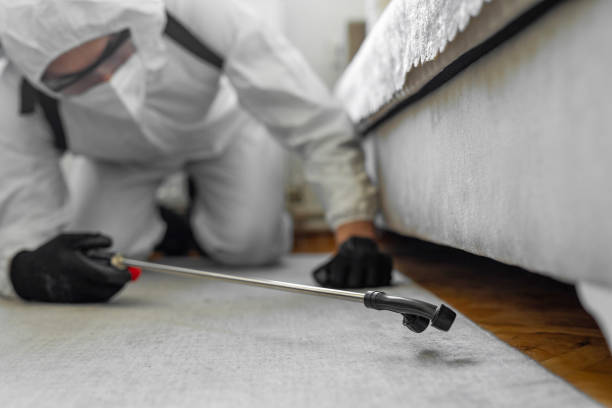 Professional Mosquito Control technician working in Marks, MS